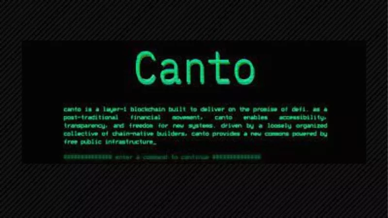canto dex exchange criptomonedas descentralizado